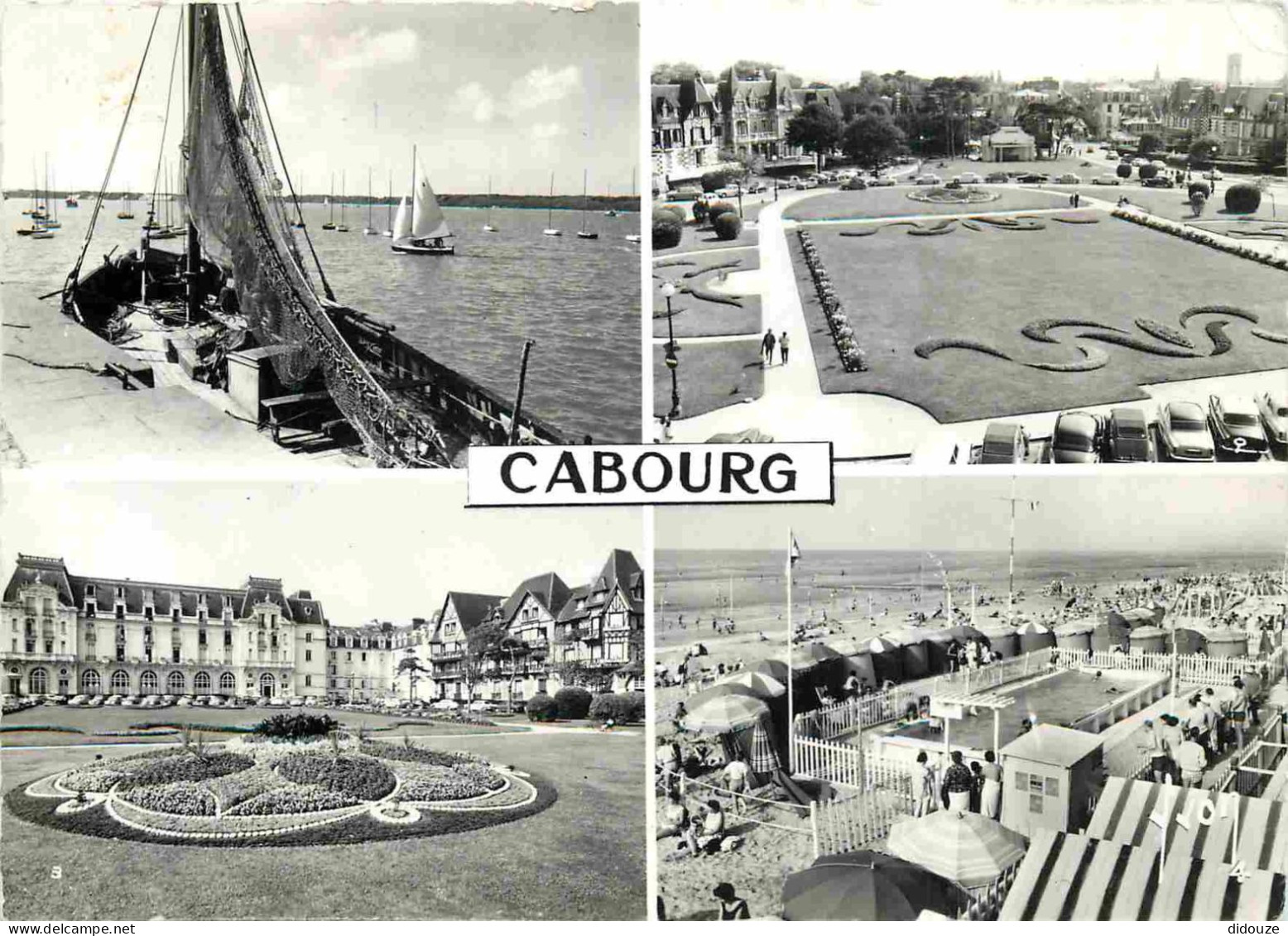14 - Cabourg - Multivues - Carte Dentelée - CPSM Grand Format - Voir Scans Recto-Verso - Cabourg