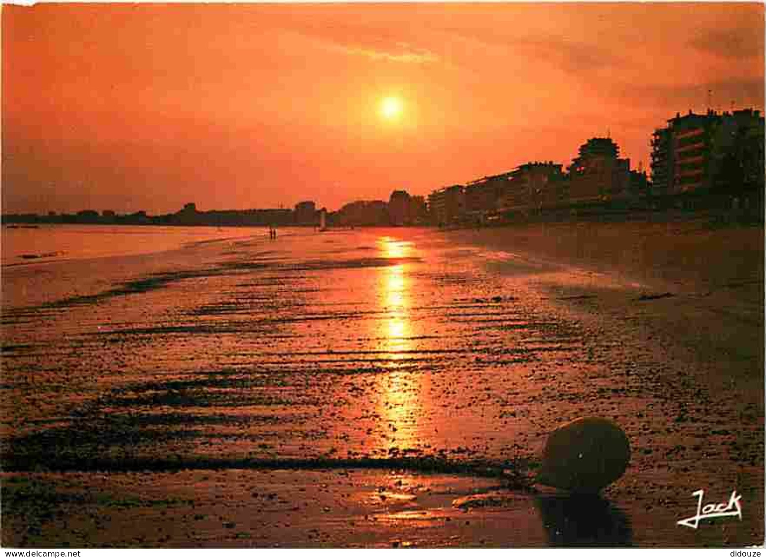 44 - La Baule - La Plage Au Couchant - Coucher De Soleil - CPM - Voir Scans Recto-Verso - La Baule-Escoublac