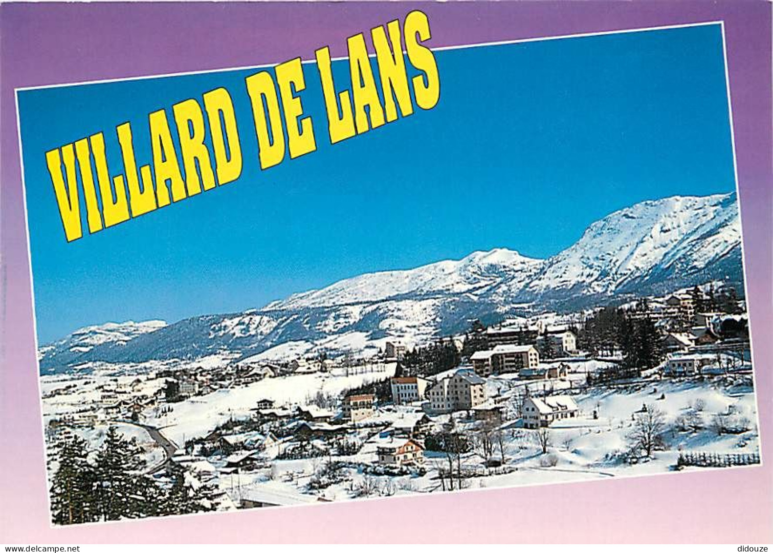 38 - Villard De Lans - Vue Générale - Hiver - Neige - Carte Neuve - CPM - Voir Scans Recto-Verso - Villard-de-Lans