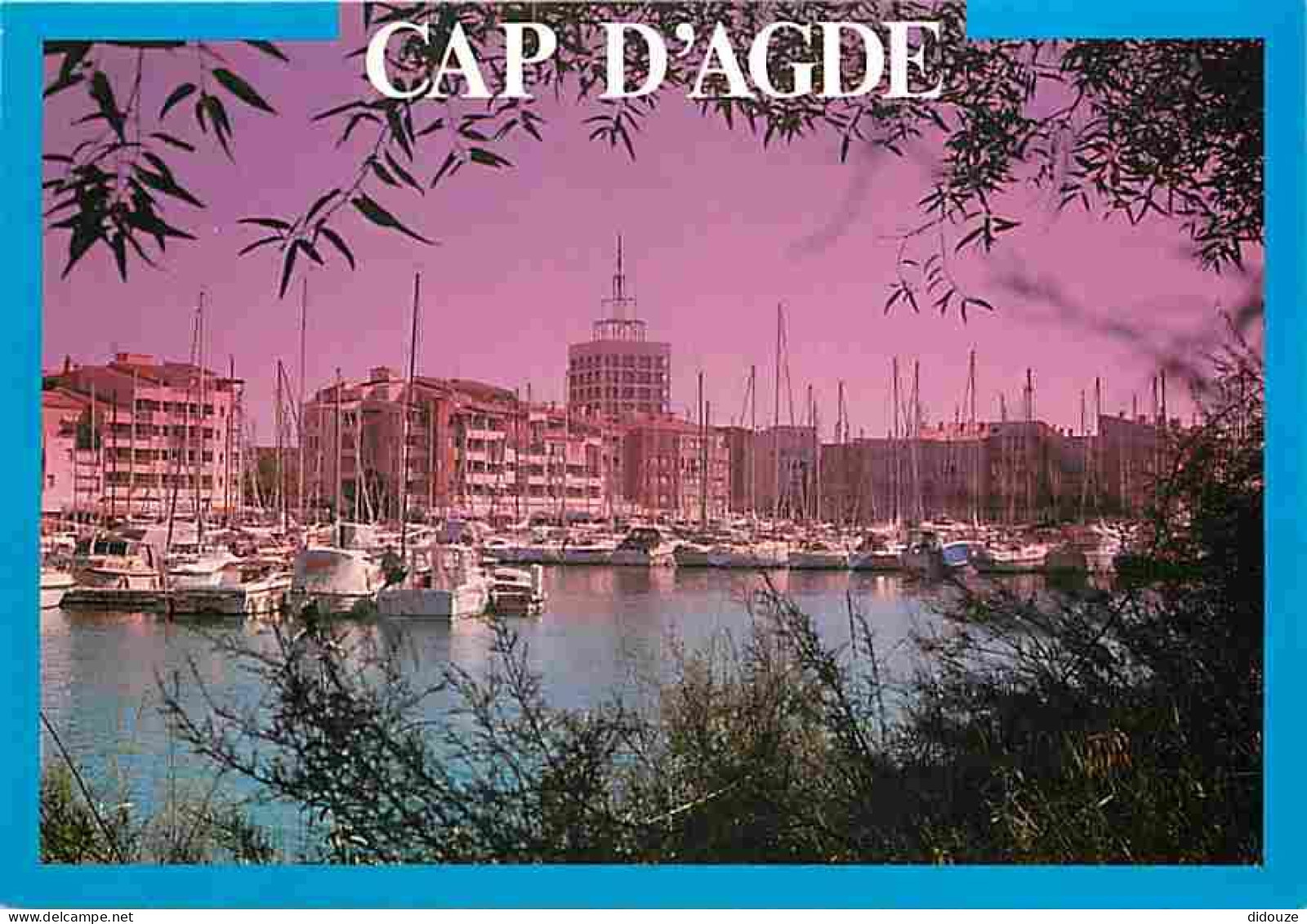 34 - Le Cap D'Agde - Le Port - Coucher De Soleil - Bateaux - CPM - Voir Scans Recto-Verso - Agde