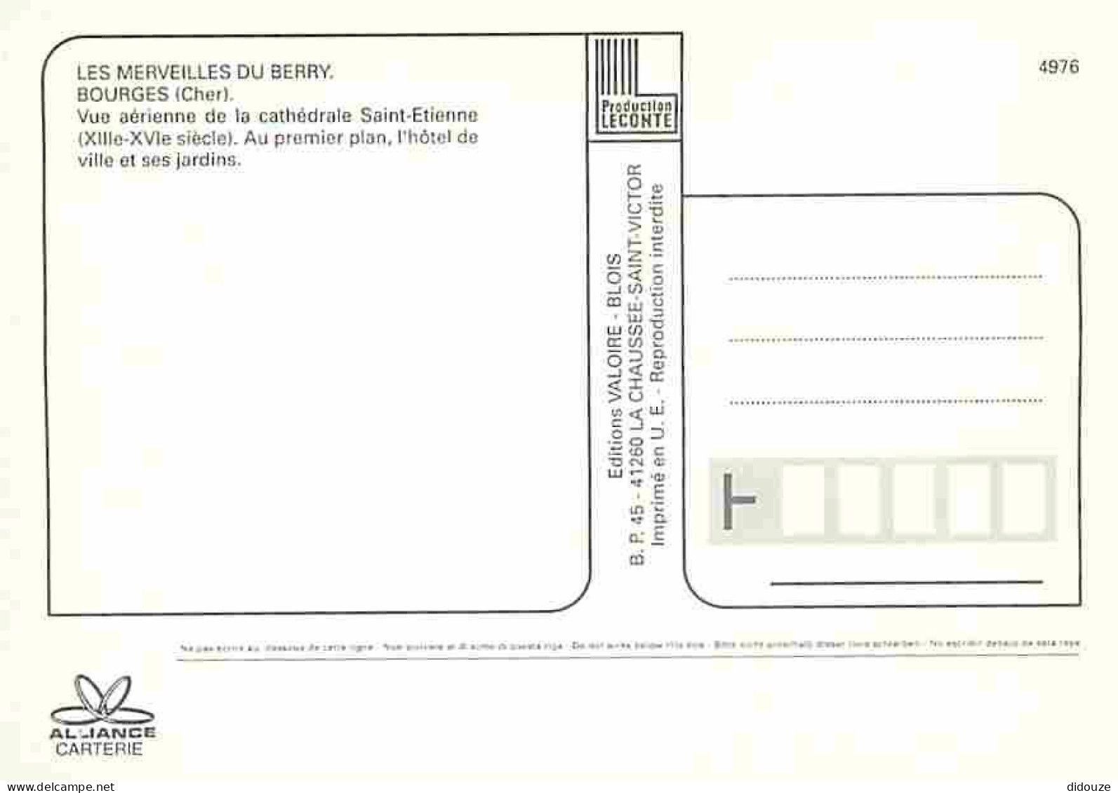 18 - Bourges - La Cathédrale Saint Etienne - Au Premier Plan, L'hôtel De Ville Et Ses Jardins - Vue Aérienne - Carte Neu - Bourges