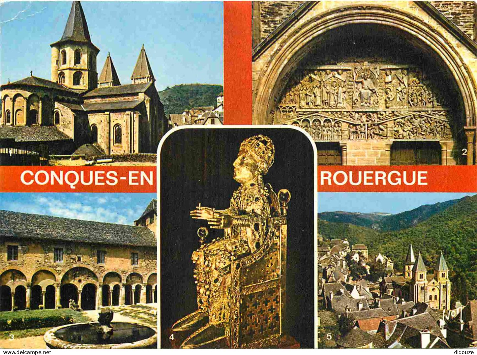 12 - Conques En Rouergue - Multivues - CPM - Voir Scans Recto-Verso - Sonstige & Ohne Zuordnung