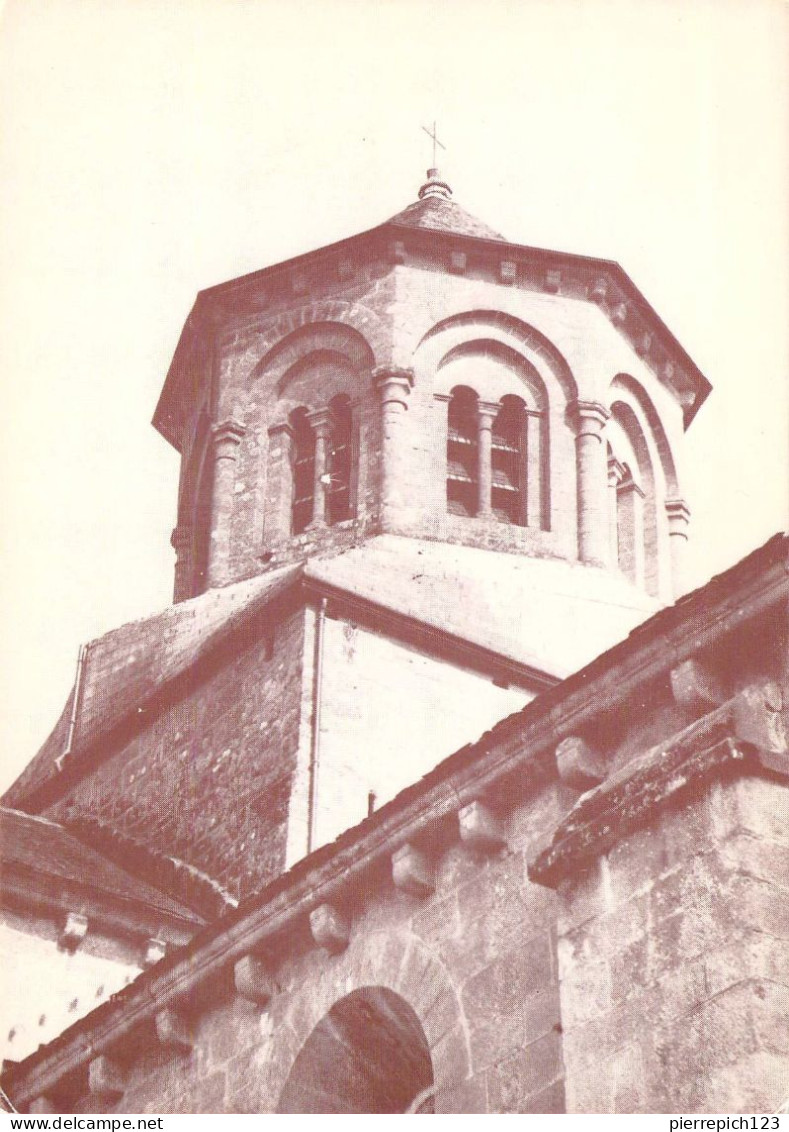 19 - Aubazine - Clocher De L'Eglise Abbatiale (XIIe Siècle) - Autres & Non Classés