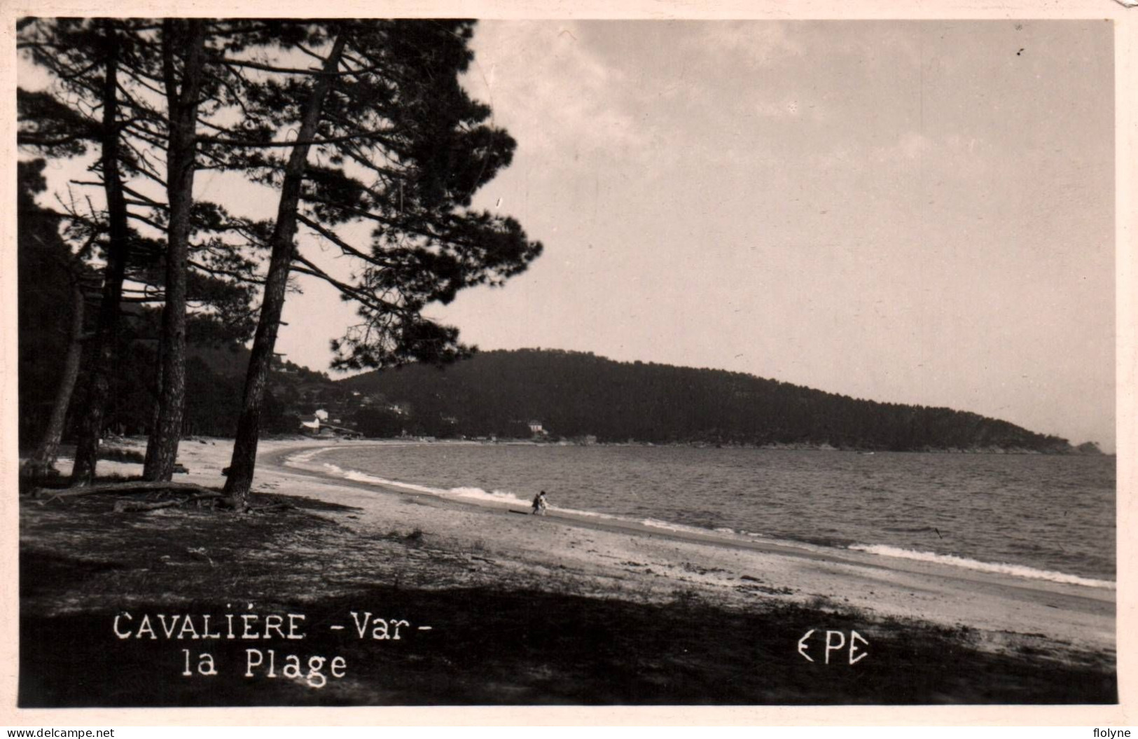 Le Lavandou - Carte Photo - Cavalière - La Plage - Le Lavandou