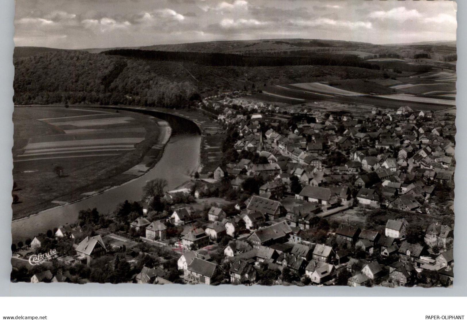 3417 BODENFELDE, Luftaufnahme, 1959 - Northeim