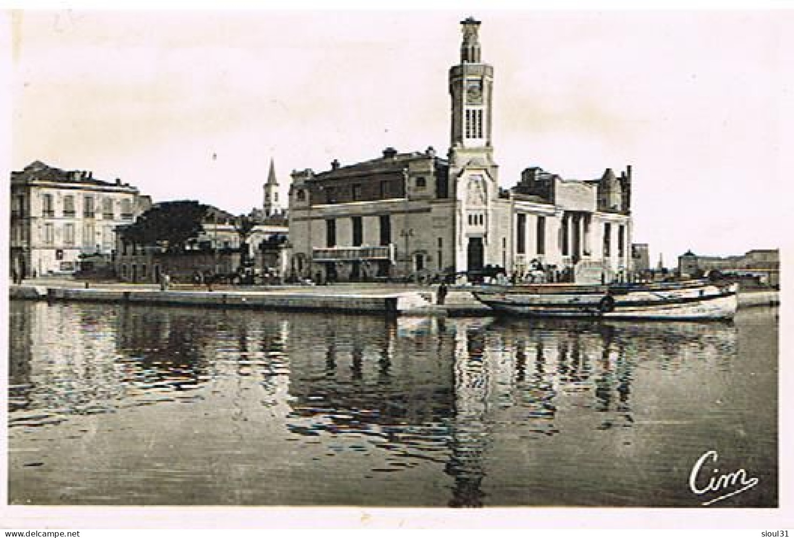 34  SETE CETTE  LE  PALAIS CONSULAIRE   9X14 - Sete (Cette)