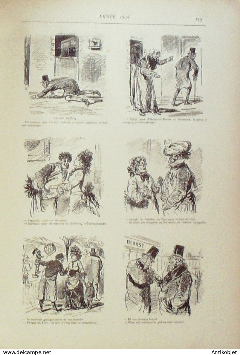 Cham Douzeannées comiques édition Calmann Levy Eo 1887