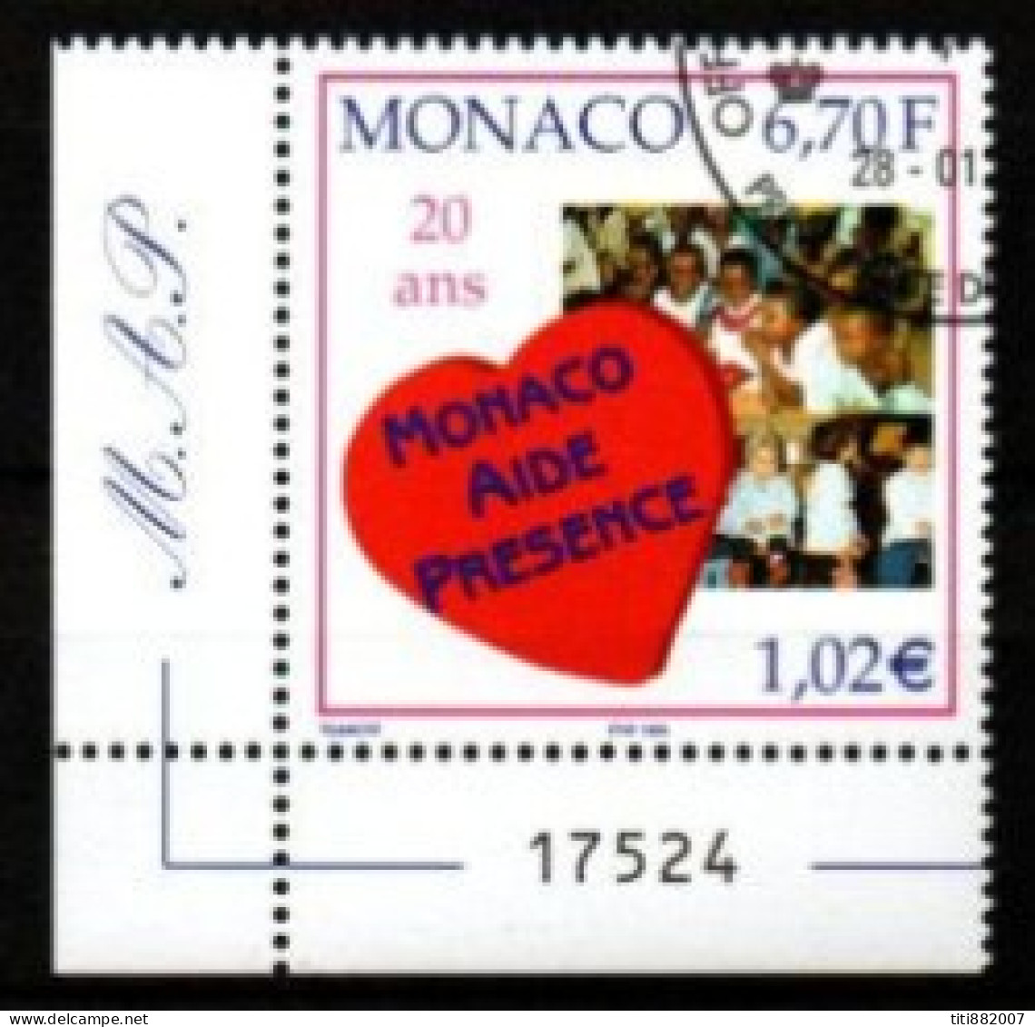 MONACO   -  1999 .  Y&T N° 2191 Oblitéré. - Used Stamps