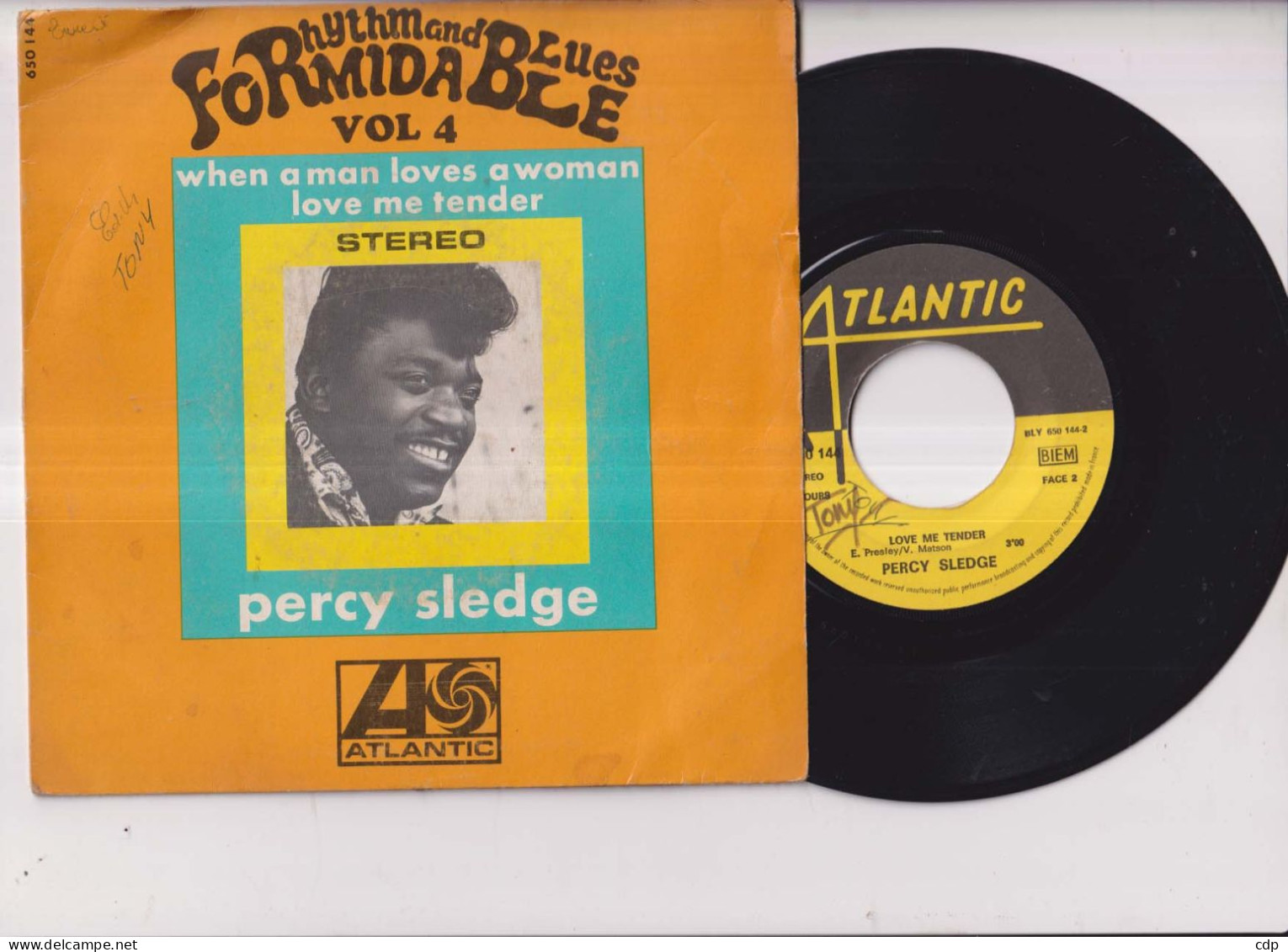 45 Tours PERCY SLEDGE - Soul - R&B