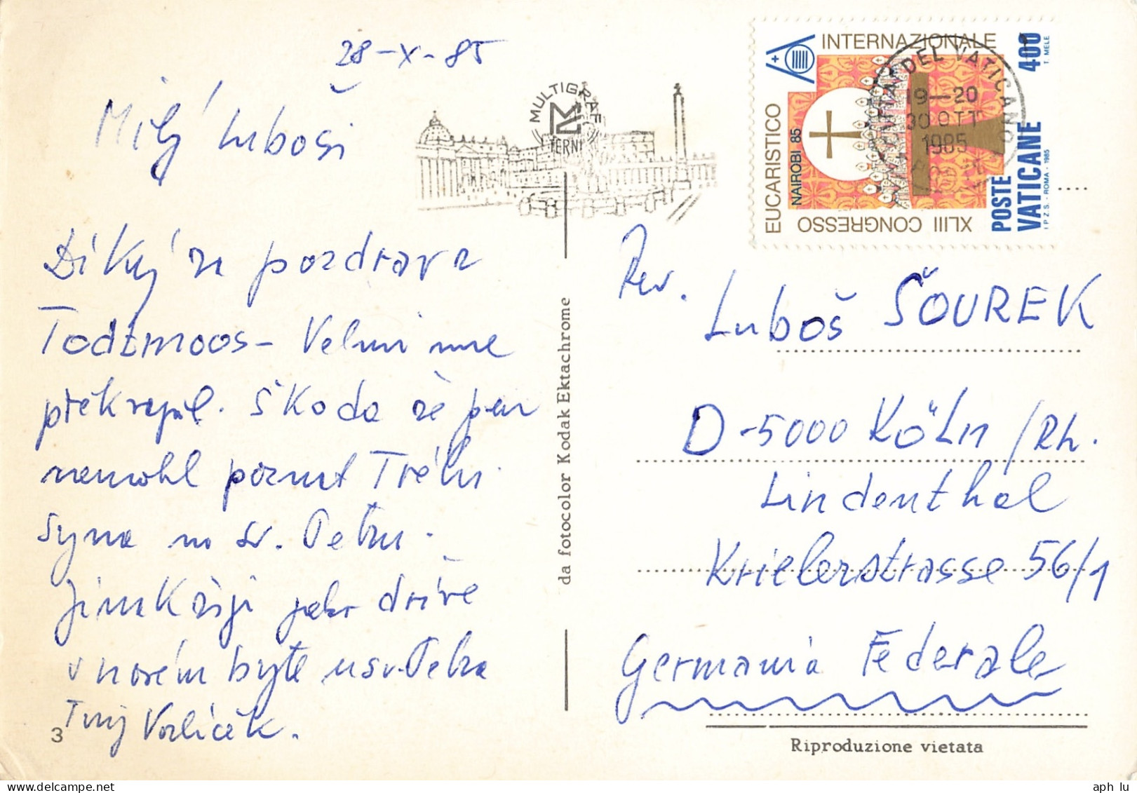 Beleg (ad4062) - Storia Postale