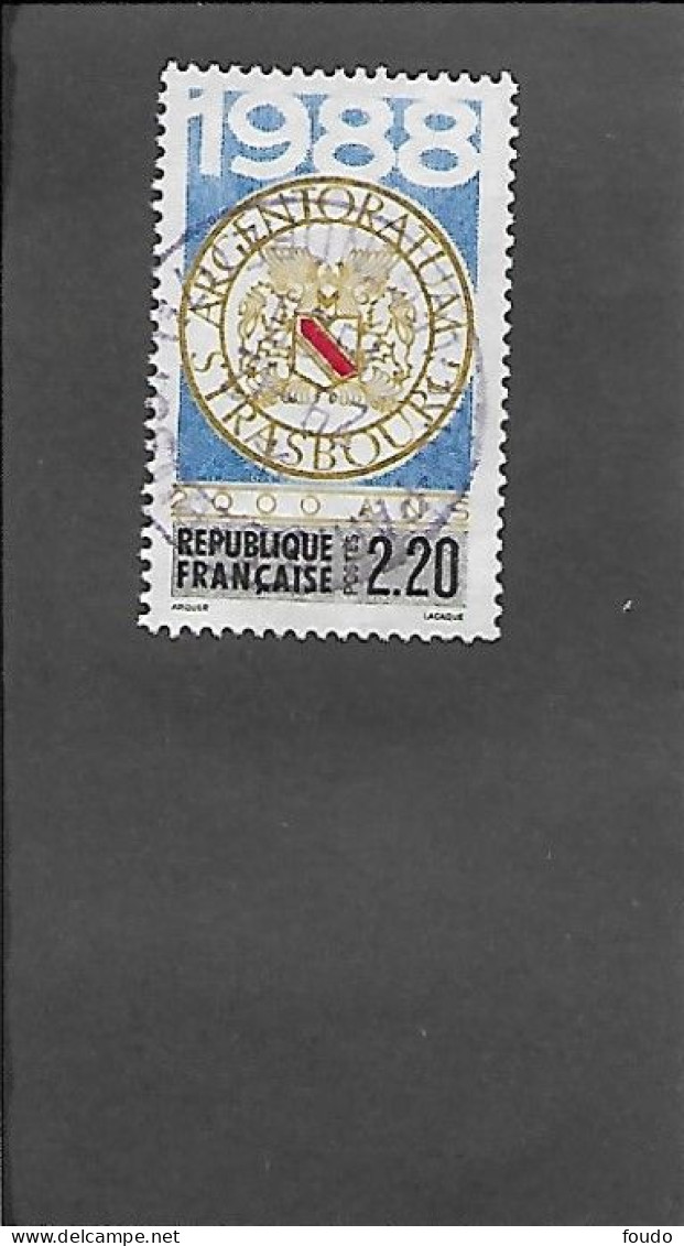 FRANCE 1988 -   N°YT 2552 - Oblitérés