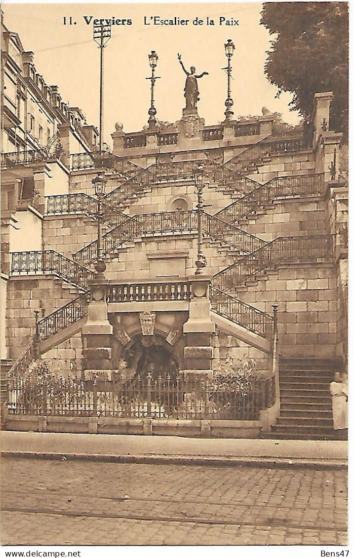 Verviers L'Escalier De La Paix - Verviers