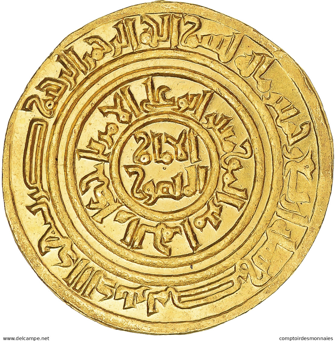 Monnaie, Fatimids, Al-Amir, Dinar, AH 504 (1110/11), Misr, SPL, Or - Islámicas