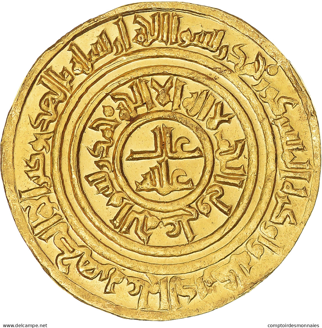 Monnaie, Fatimids, Al-Amir, Dinar, AH 504 (1110/11), Misr, SPL, Or - Islamische Münzen