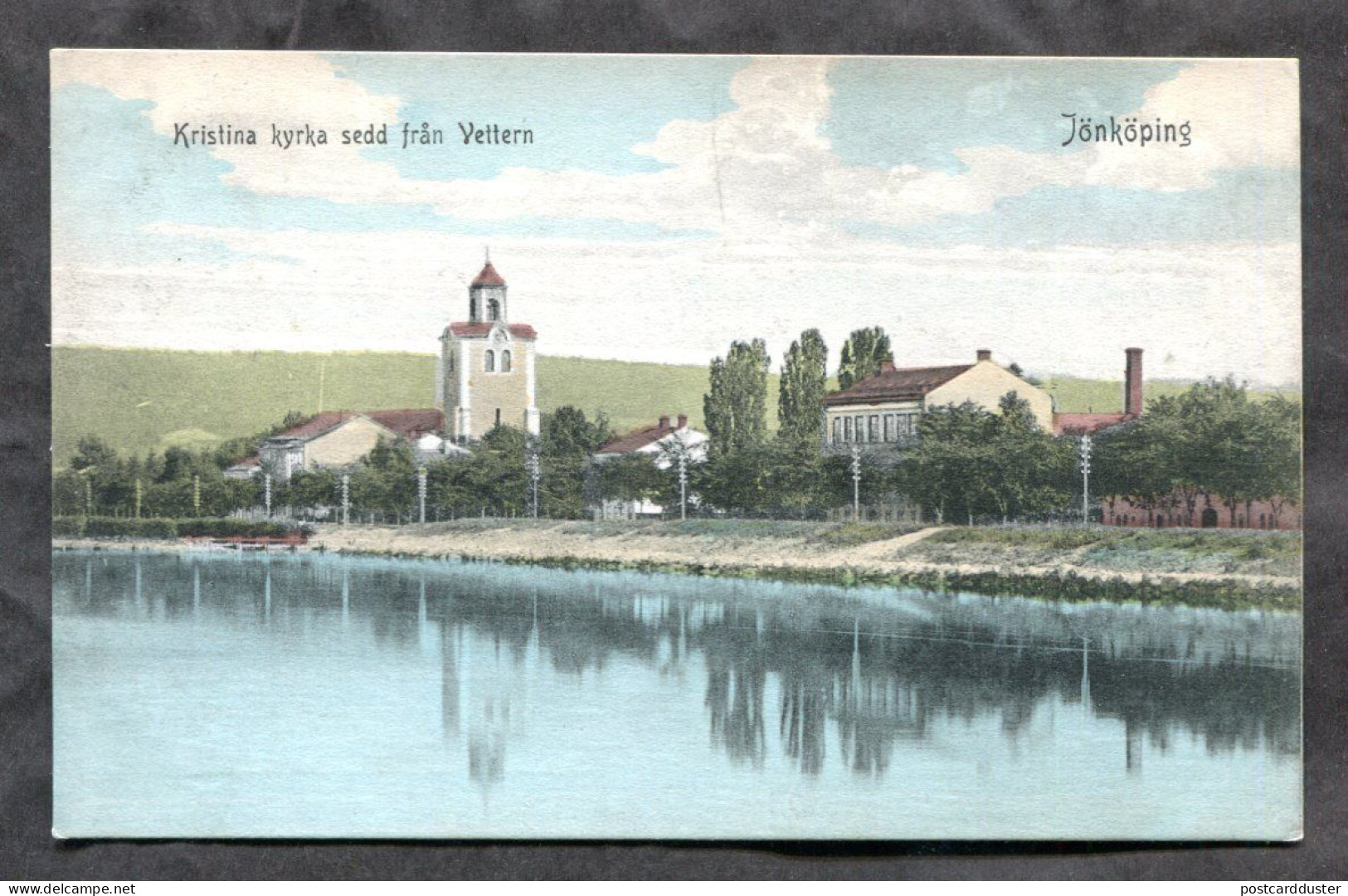 Jönköping Sweden 1910s Postcard (h1008) - Suède