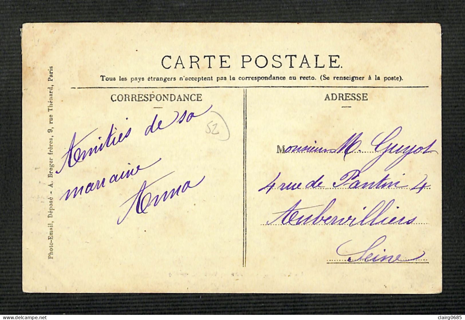 52 - LA FERTÉ SUR AMANCE - Vue Générale - 1908 - Other & Unclassified