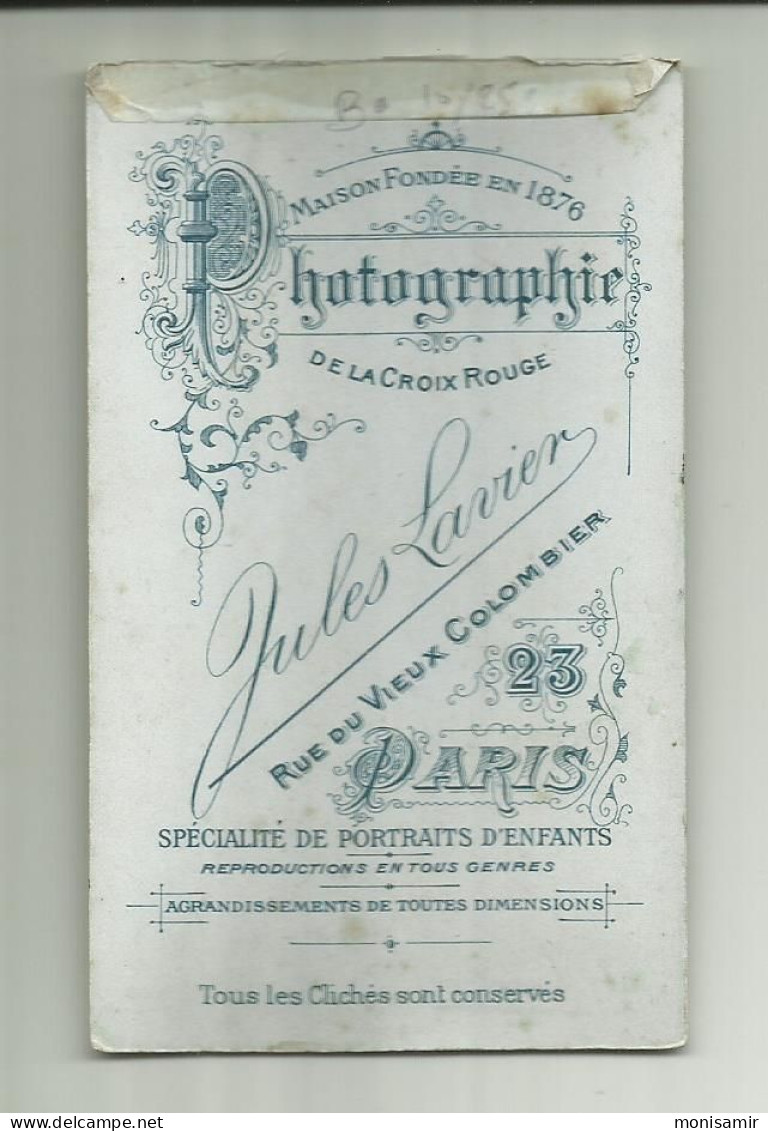 PARIS, Carte Photographie De La Croix Rouge,  JUles LAVIER, Voir Scann, Tous Frais, (port Compris + 1,99 ) - Konvolute, Lots, Sammlungen