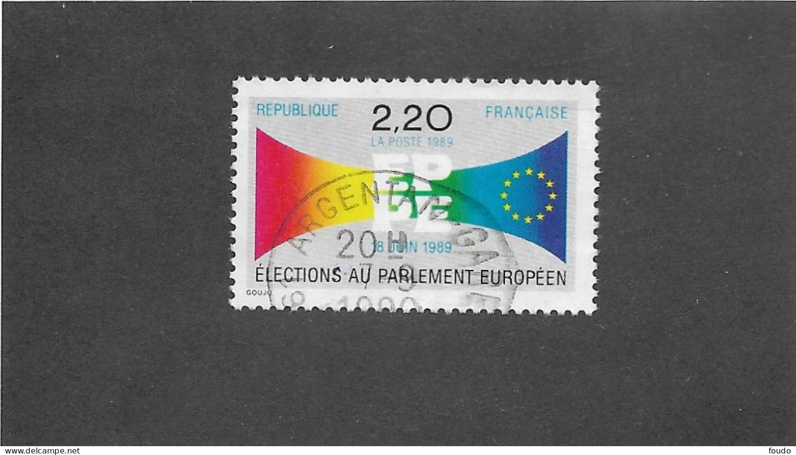 FRANCE 1989 -   N°YT T 2572 - Used Stamps