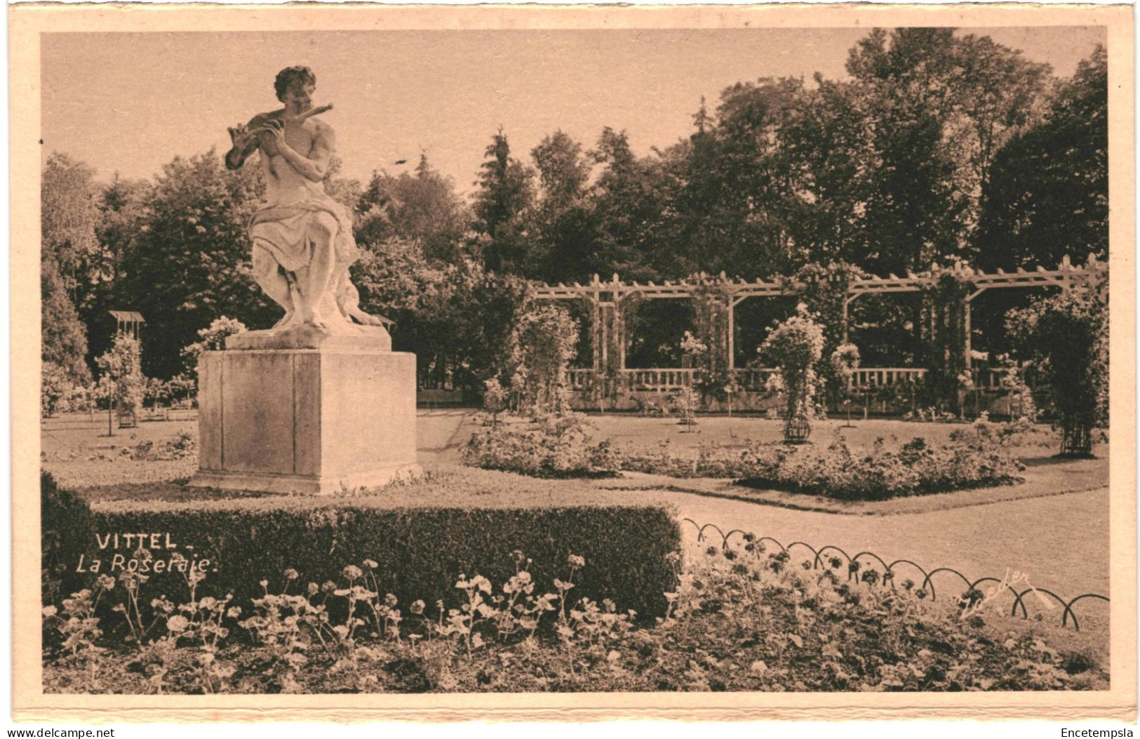 CPA Carte Postale France Vittel La Roseraie   VM80650 - Vittel