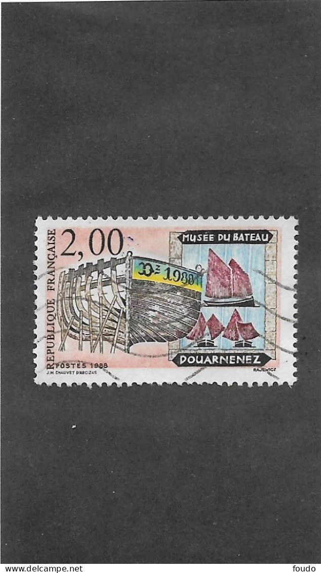 FRANCE 1988 -   N°YT T 2545 - Used Stamps