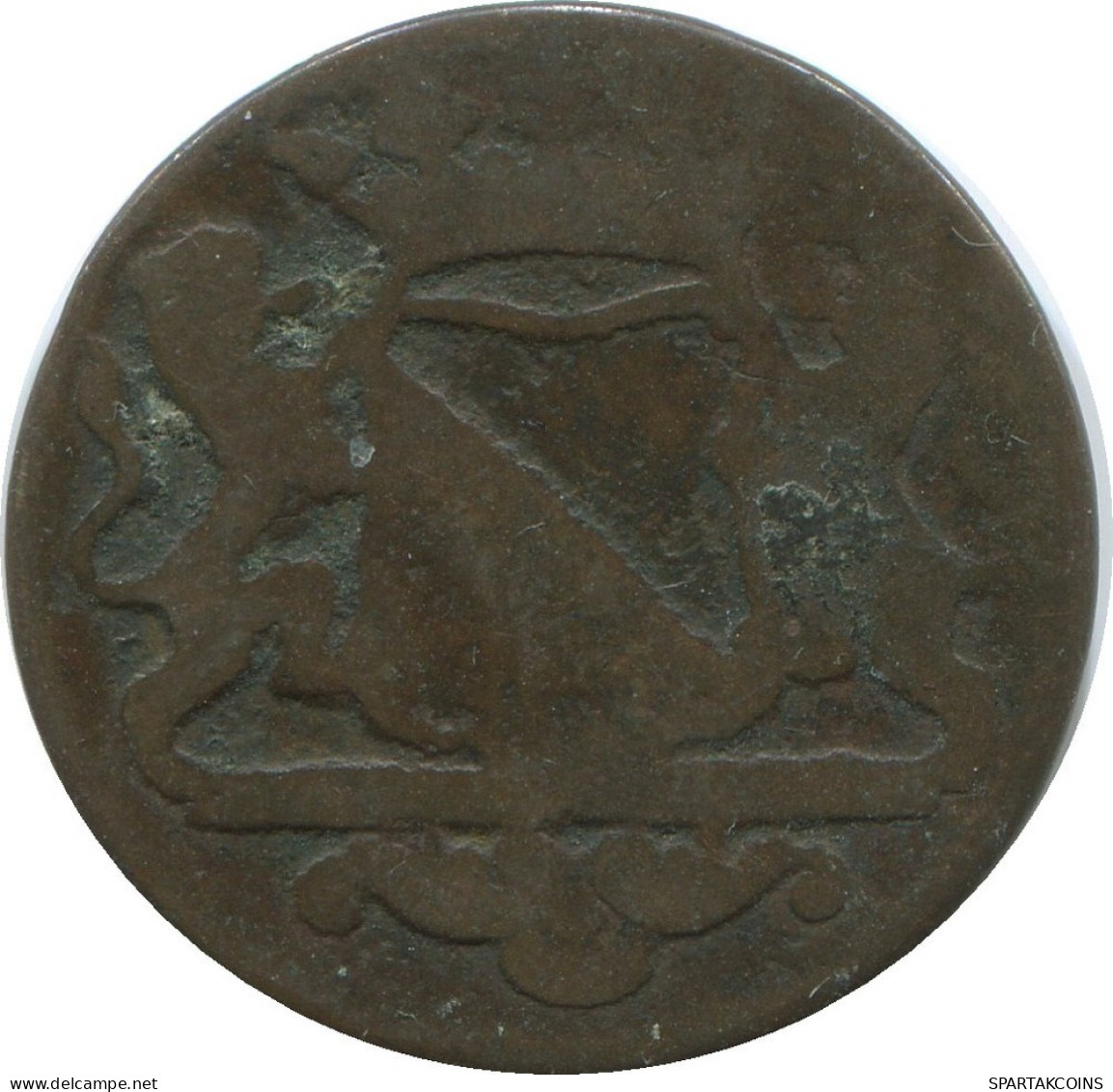 1781 UTRECHT VOC DUIT NEERLANDÉS NETHERLANDS INDIES #VOC1077.8.E.A - Niederländisch-Indien