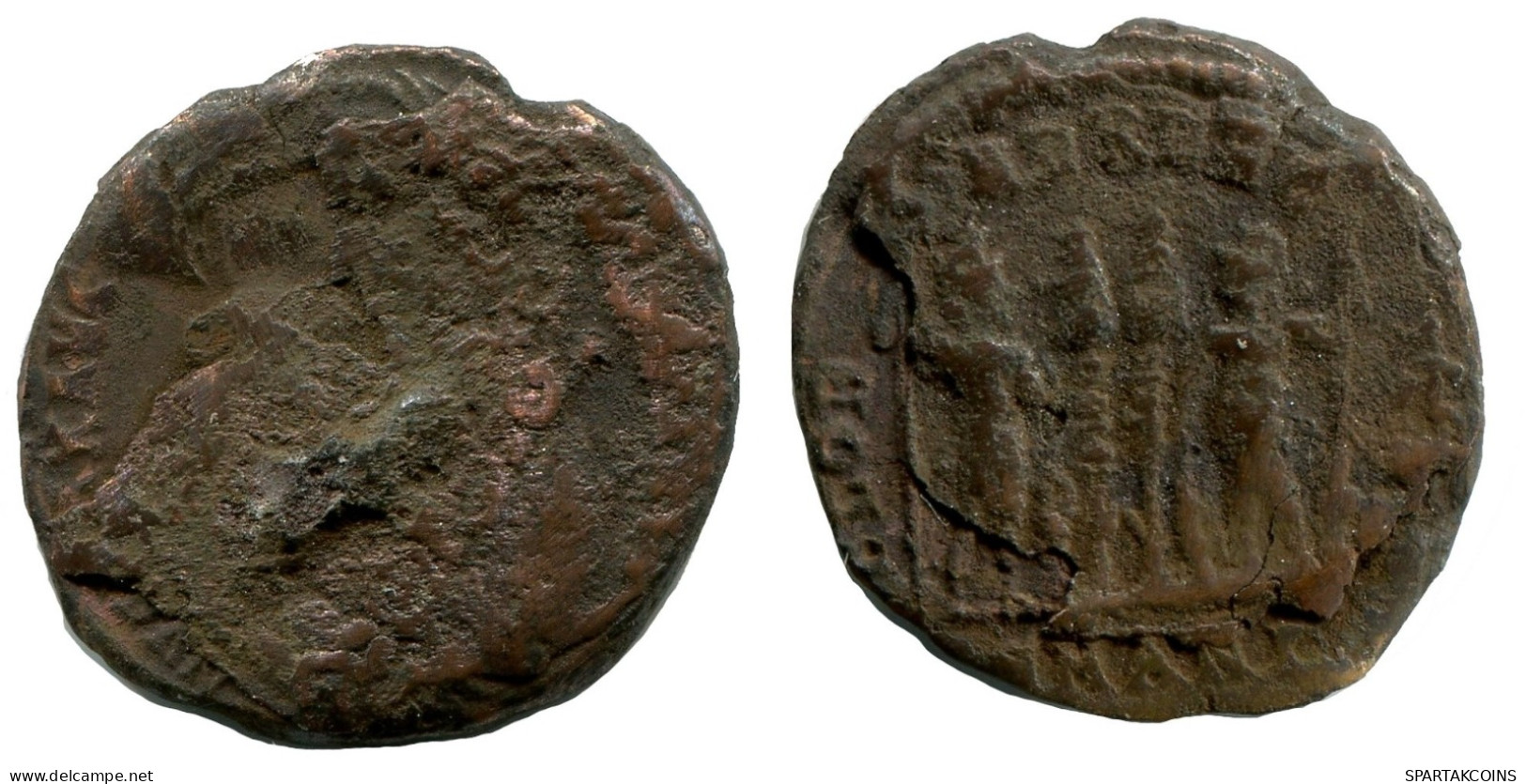 CONSTANTINE I MINTED IN ANTIOCH FOUND IN IHNASYAH HOARD EGYPT #ANC10706.14.D.A - L'Empire Chrétien (307 à 363)