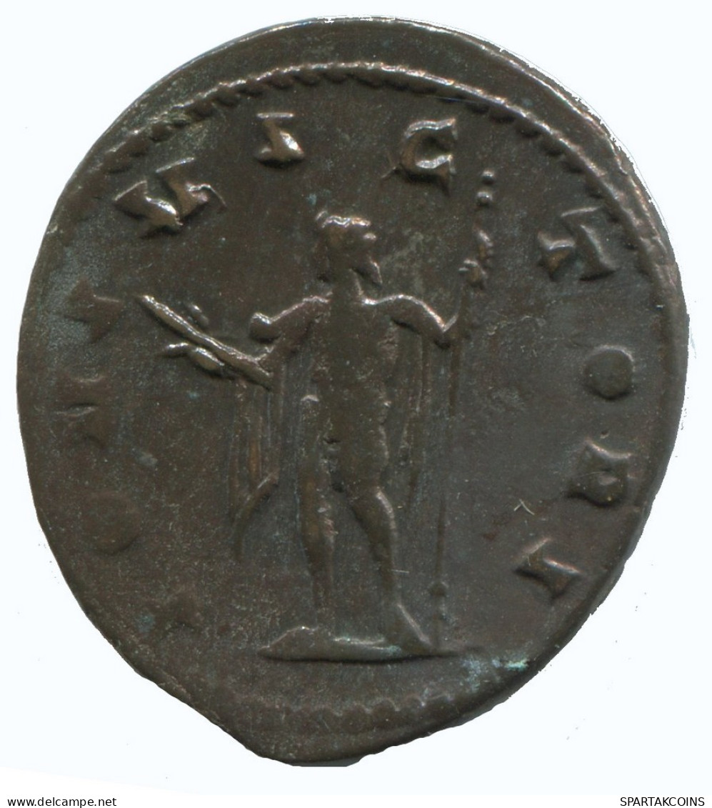 CLAUDIUS II ANTONINIANUS Roma AD54 Iovi Victori 3.5g/24mm #NNN1903.18.U.A - Der Soldatenkaiser (die Militärkrise) (235 / 284)