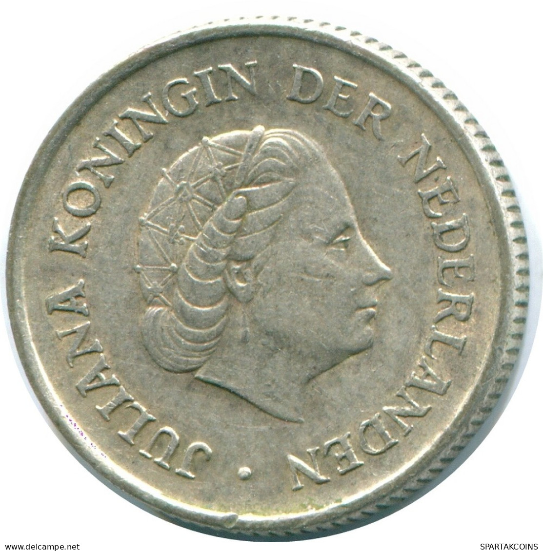 1/4 GULDEN 1965 NETHERLANDS ANTILLES SILVER Colonial Coin #NL11274.4.U.A - Niederländische Antillen