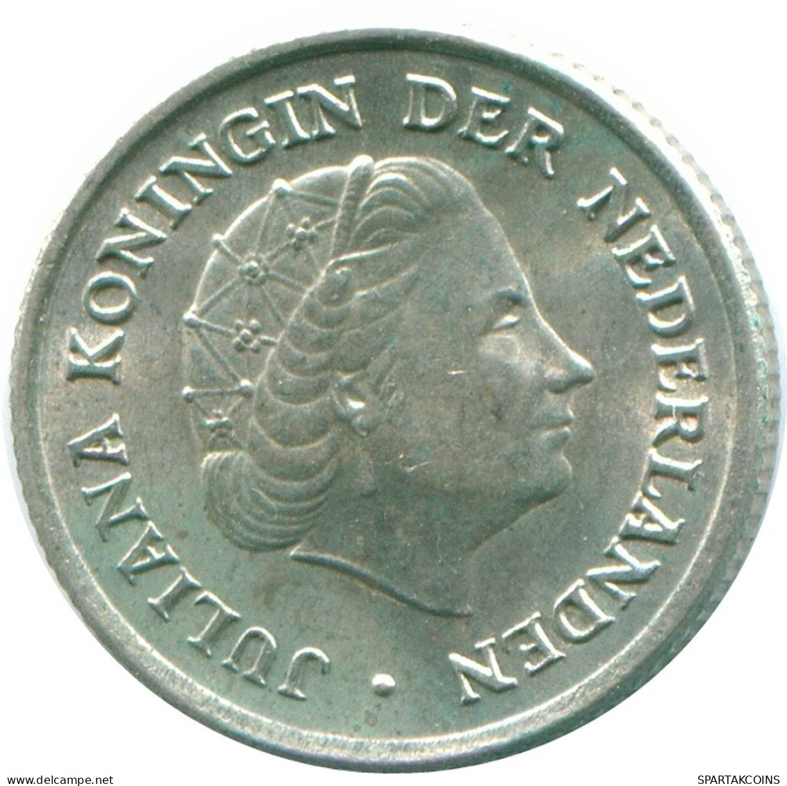1/10 GULDEN 1954 NIEDERLÄNDISCHE ANTILLEN SILBER Koloniale Münze #NL12055.3.D.A - Niederländische Antillen