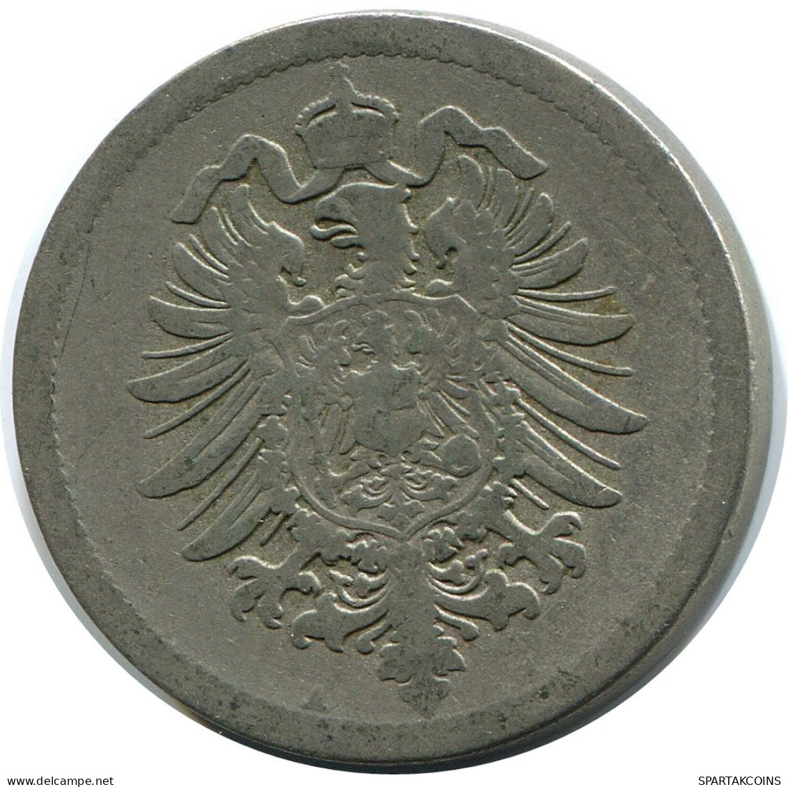 10 PFENNIG 1876 A ALLEMAGNE Pièce GERMANY #DB263.F.A - 10 Pfennig