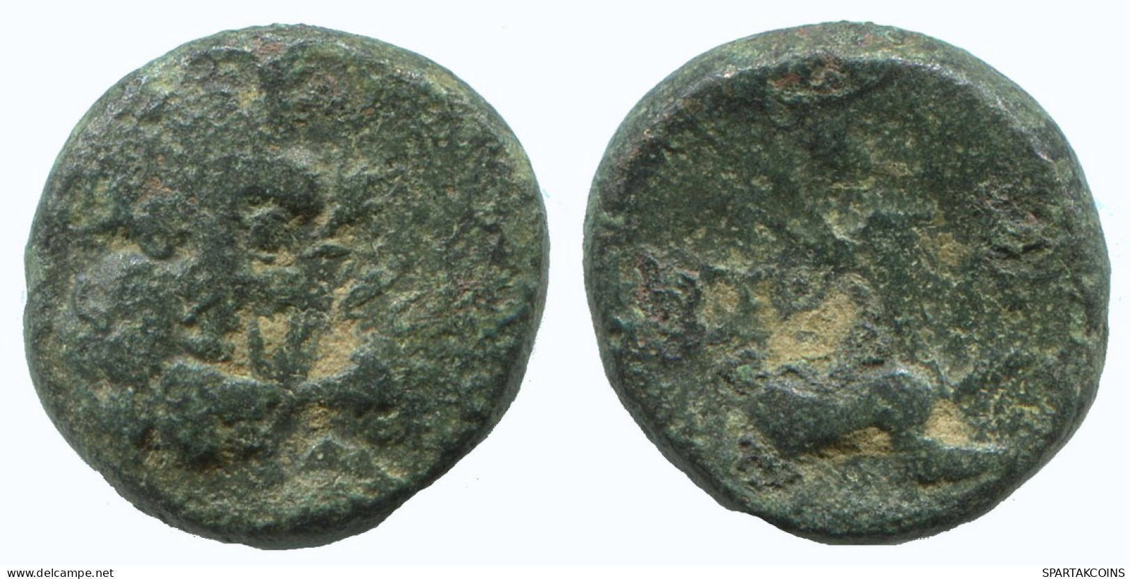 Auténtico Original GRIEGO ANTIGUO Moneda 3g/15mm #NNN1445.9.E.A - Griechische Münzen