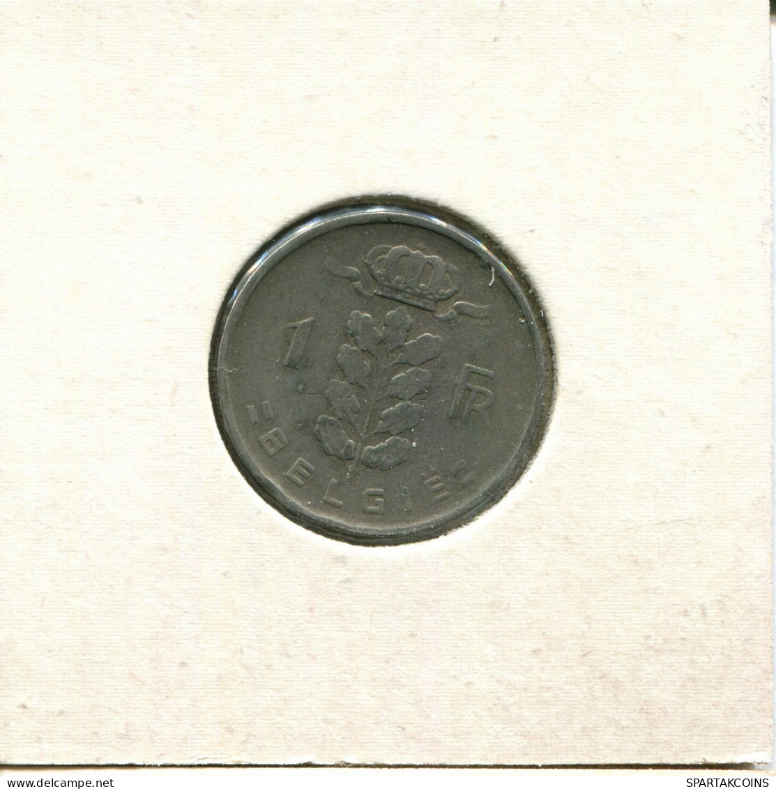 1 FRANC 1952 DUTCH Text BELGIQUE BELGIUM Pièce #AU619.F.A - 1 Franc