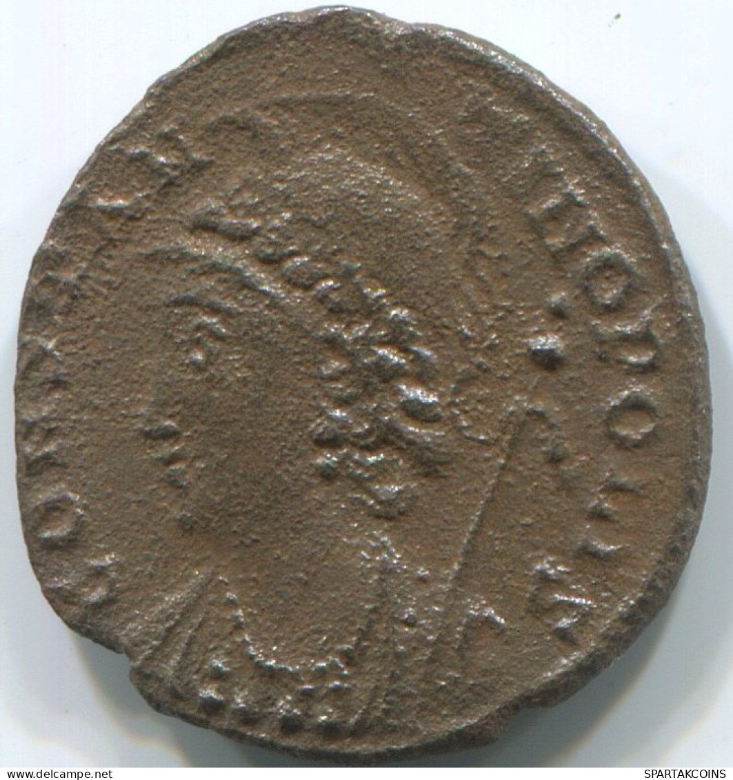 LATE ROMAN IMPERIO Moneda Antiguo Auténtico Roman Moneda 1.5g/15mm #ANT2344.14.E.A - La Caduta Dell'Impero Romano (363 / 476)