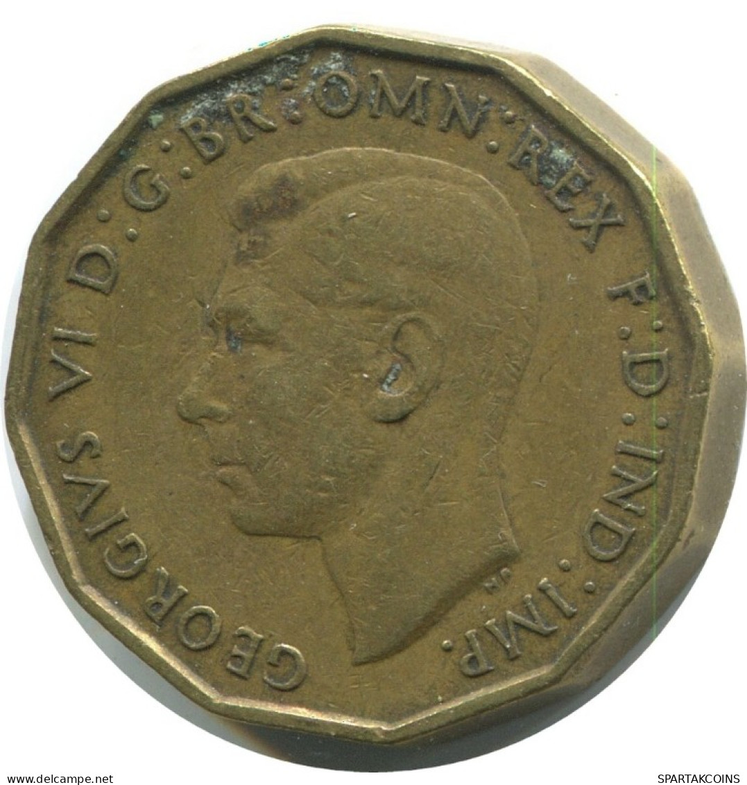 THREEPENCE 1938 UK GBAN BRETAÑA GREAT BRITAIN PLATA Moneda #AG915.1.E.A - F. 3 Pence