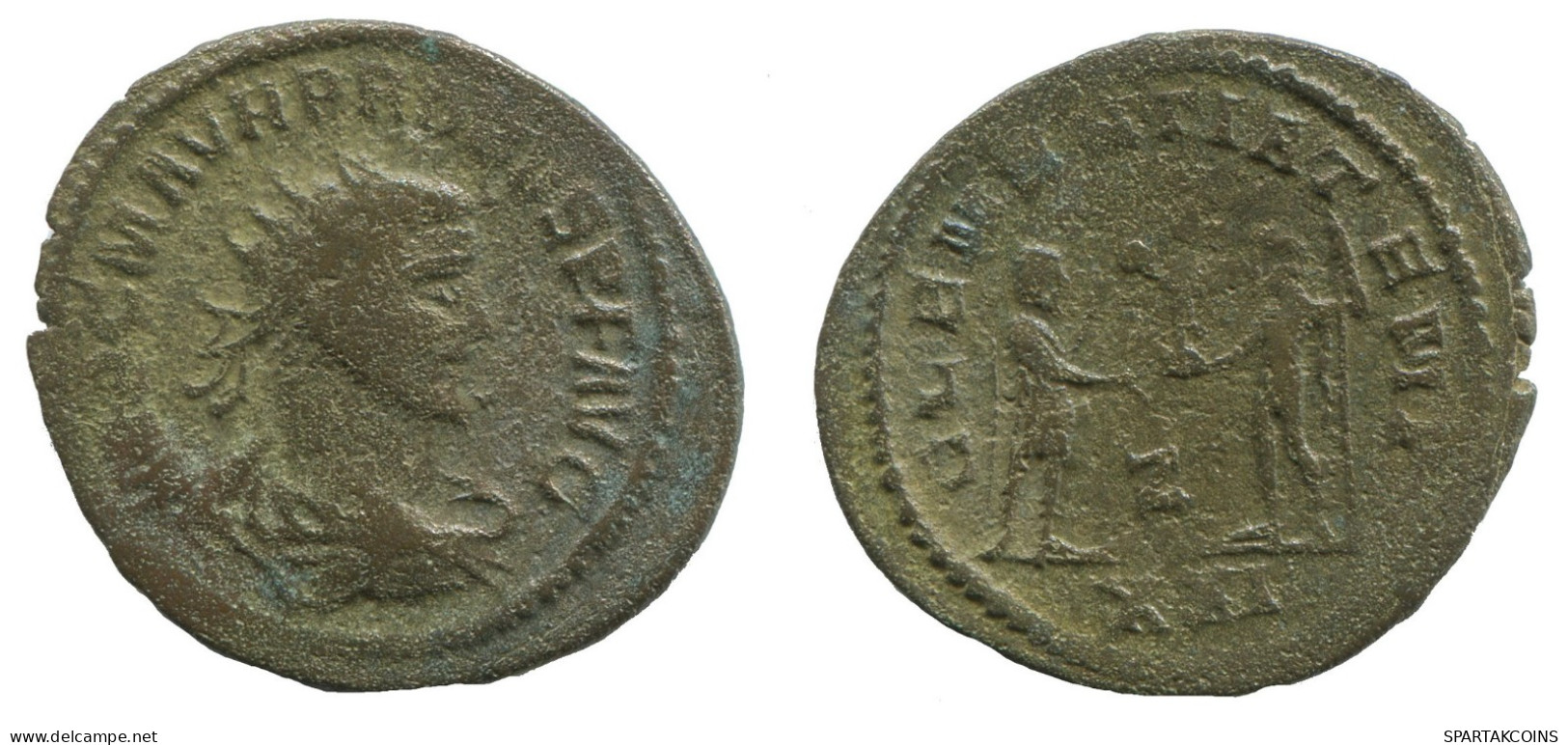 PROBUS ANTONINIANUS Antiochia Z/xxi Clementiatemp 2.6g/24mm #NNN1671.18.F.A - The Military Crisis (235 AD Tot 284 AD)