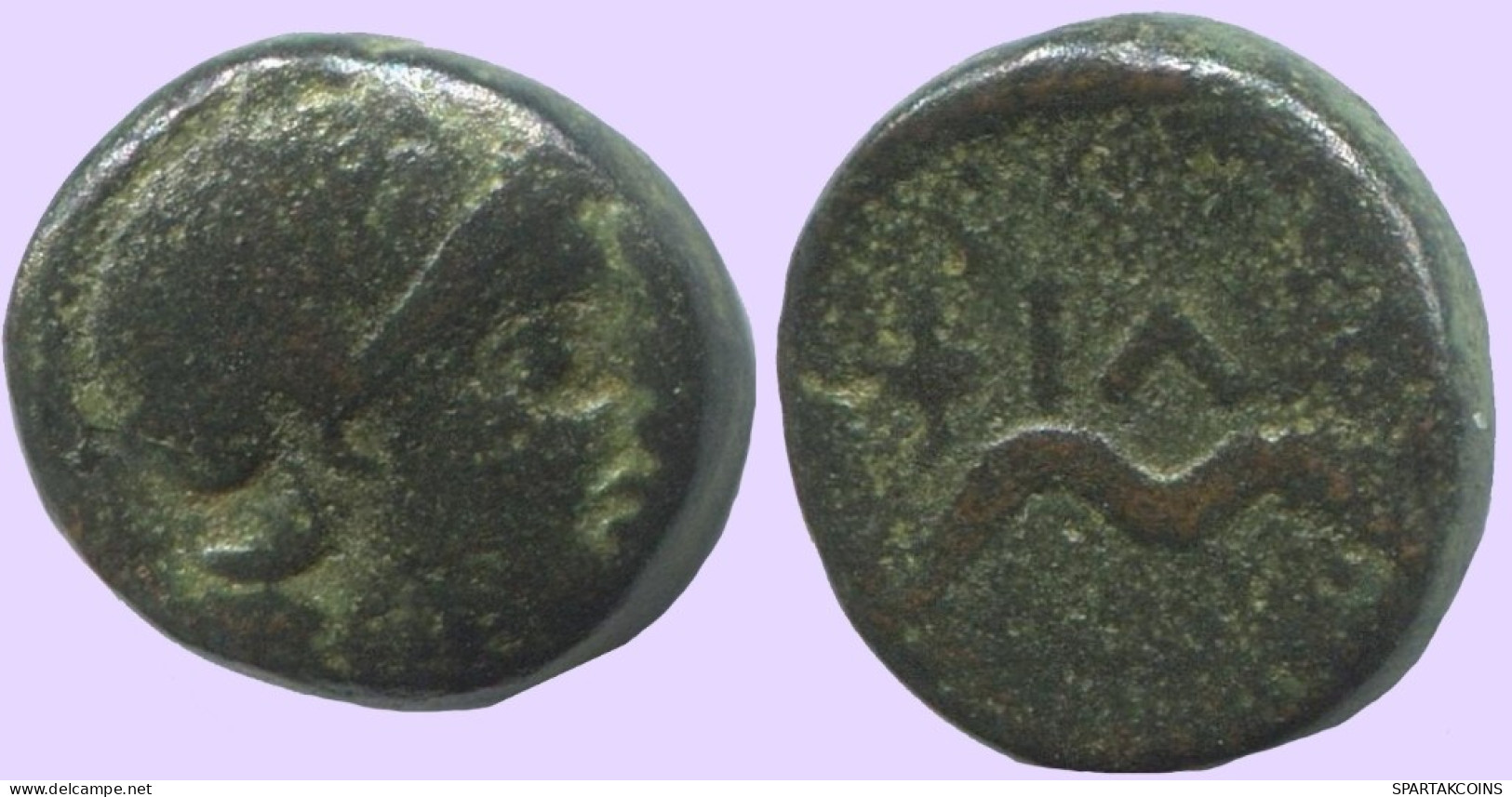 SERPENT Antike Authentische Original GRIECHISCHE Münze 1.7g/11mm #ANT1674.10.D.A - Grecques