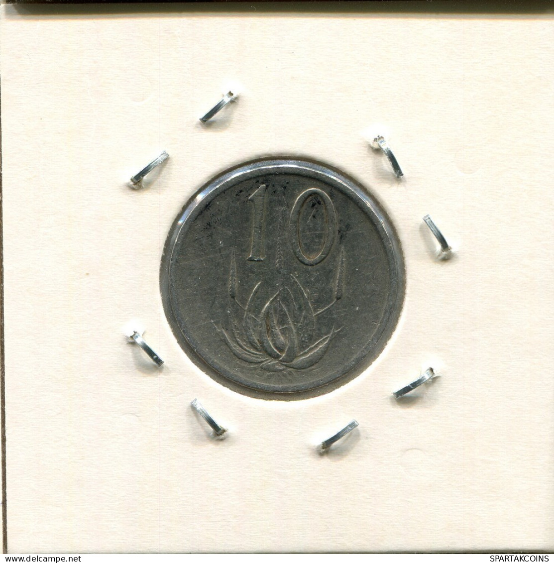 10 CENTS 1982 SÜDAFRIKA SOUTH AFRICA Münze #AS283.D.A - Zuid-Afrika