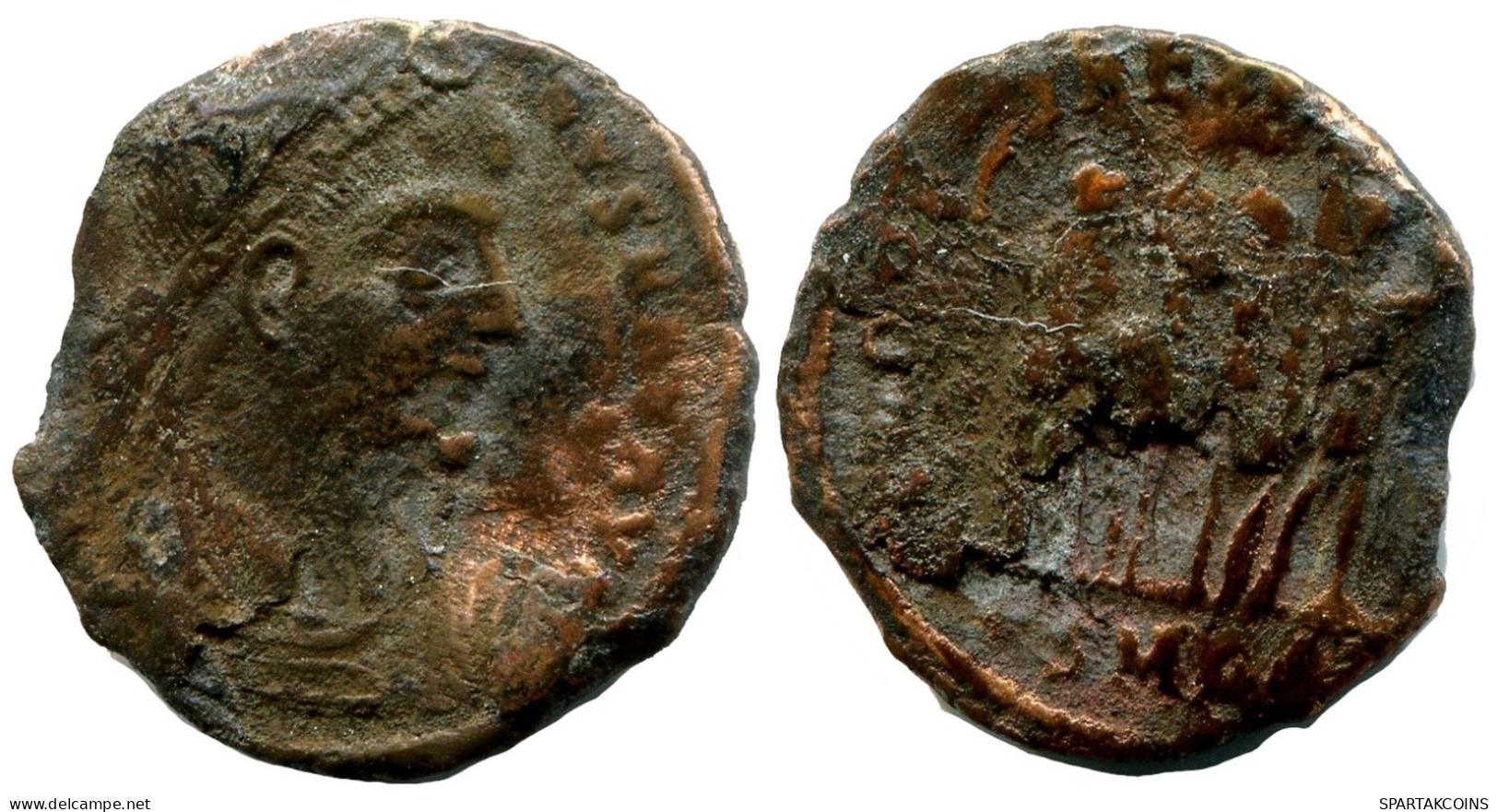 CONSTANTINE I MINTED IN CYZICUS FROM THE ROYAL ONTARIO MUSEUM #ANC11015.14.F.A - L'Empire Chrétien (307 à 363)