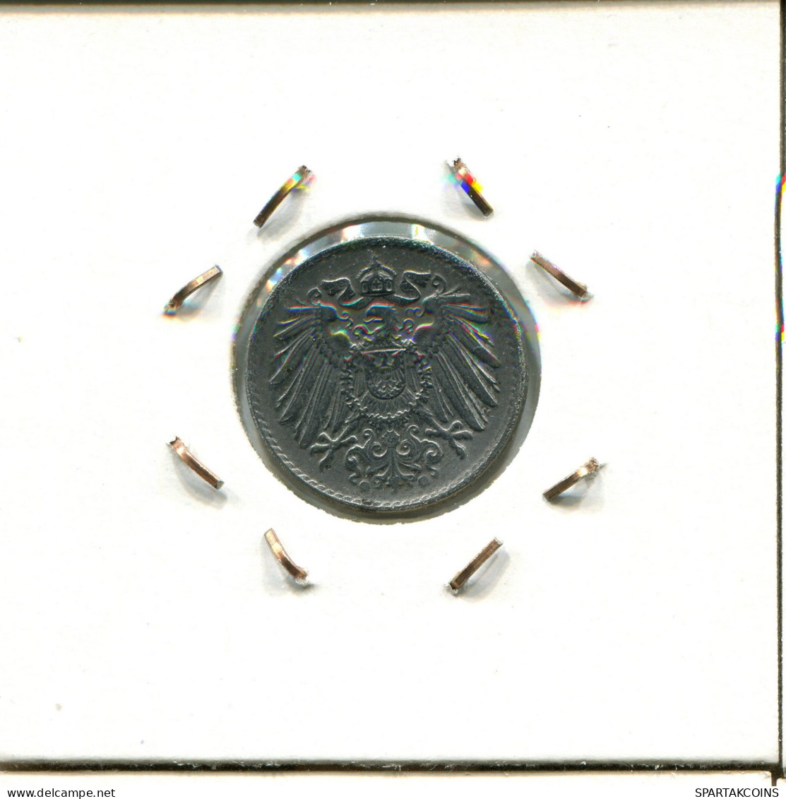 5 PFENNIG 1921 G ALEMANIA Moneda GERMANY #DA626.2.E.A - 5 Renten- & 5 Reichspfennig
