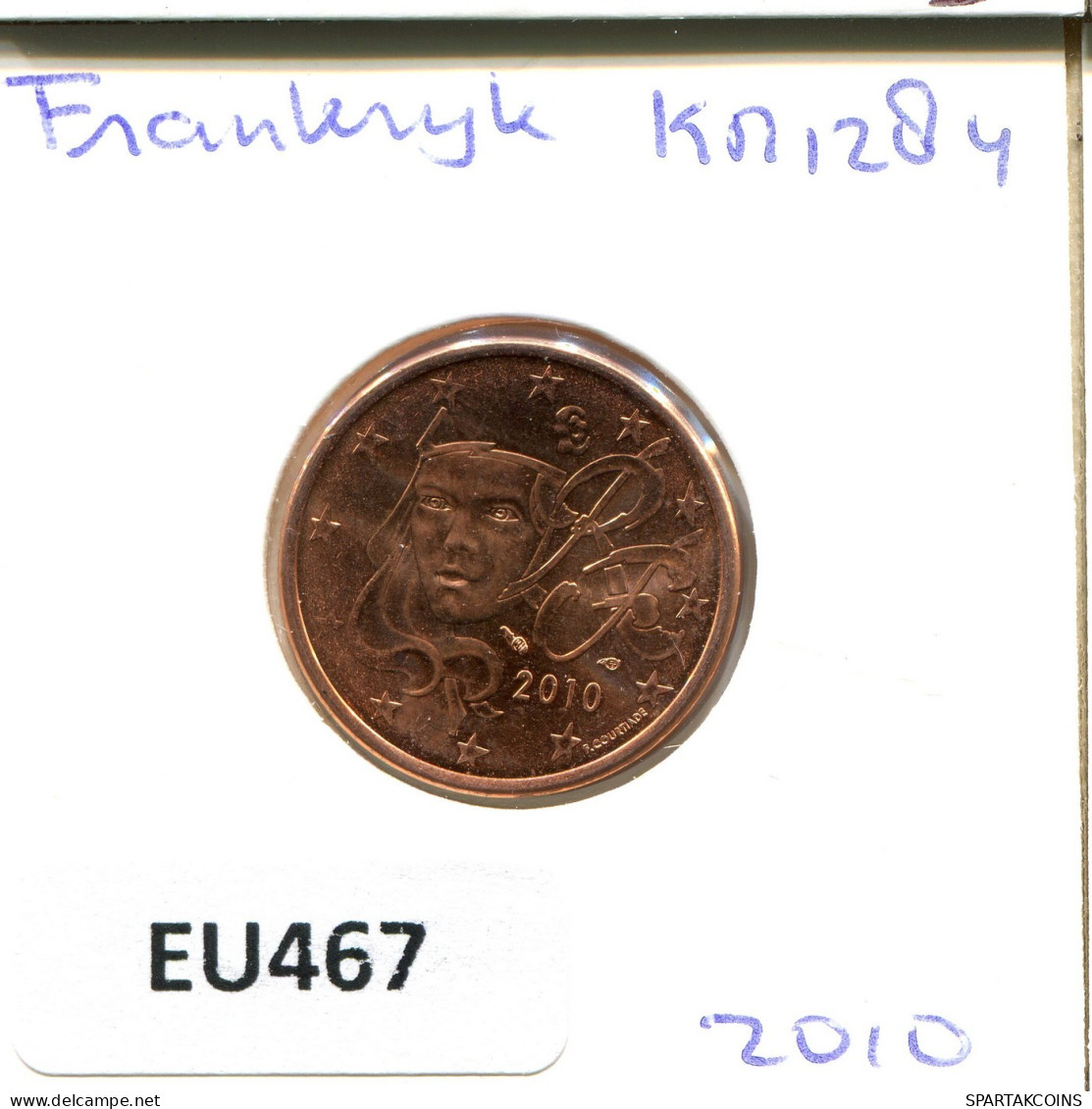 5 EURO CENTS 2010 FRANCE Coin Coin #EU467.U.A - Frankrijk