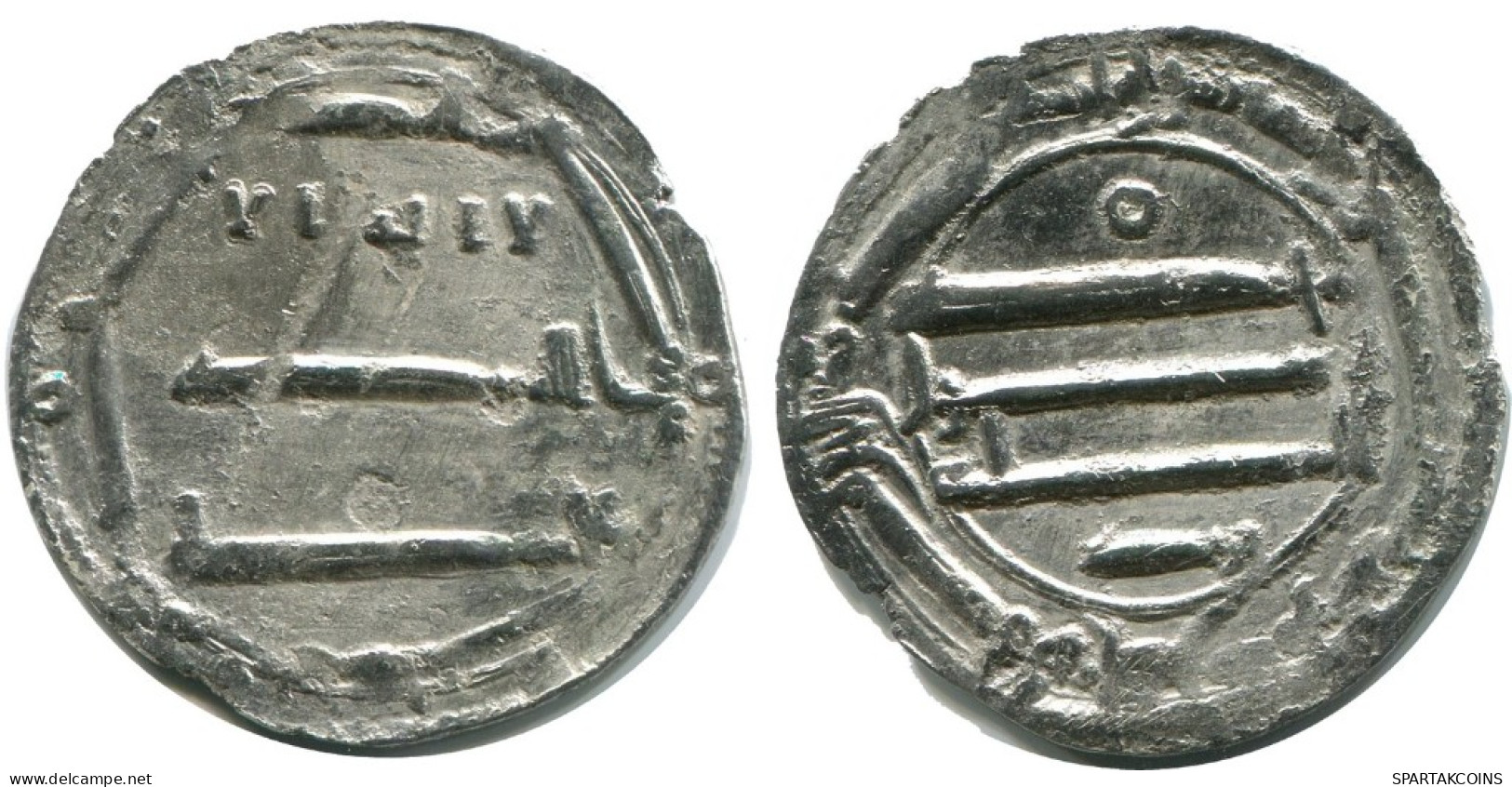 UMAYYAD CALIPHATE Silver DIRHAM Medieval Islamic Coin #AH166.45.F.A - Orientalische Münzen
