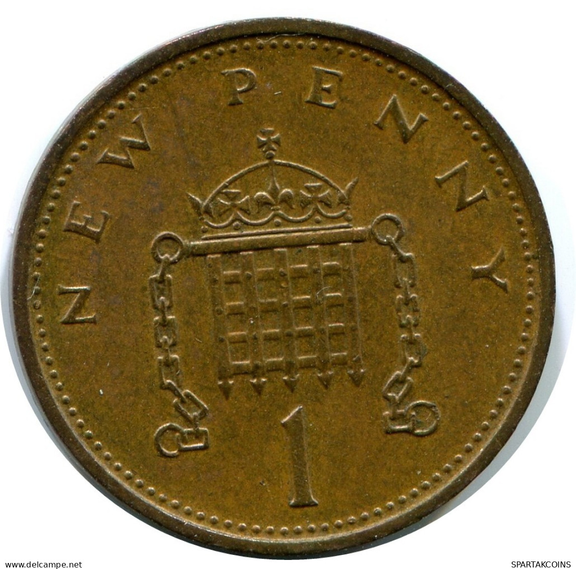 NEW PENNY 1976 UK GREAT BRITAIN Coin #AZ040.U.A - 1 Penny & 1 New Penny