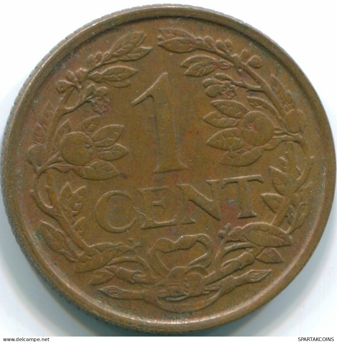 1 CENT 1968 ANTILLAS NEERLANDESAS Bronze Fish Colonial Moneda #S10821.E.A - Antilles Néerlandaises