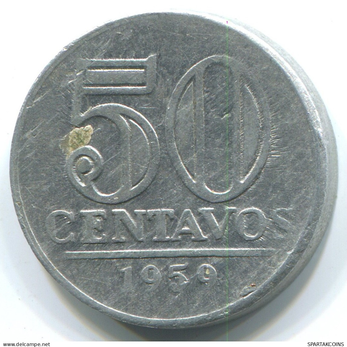 50 CENTAVOS 1959 BBASILIEN BRAZIL Münze #WW1153.D.A - Brasilien