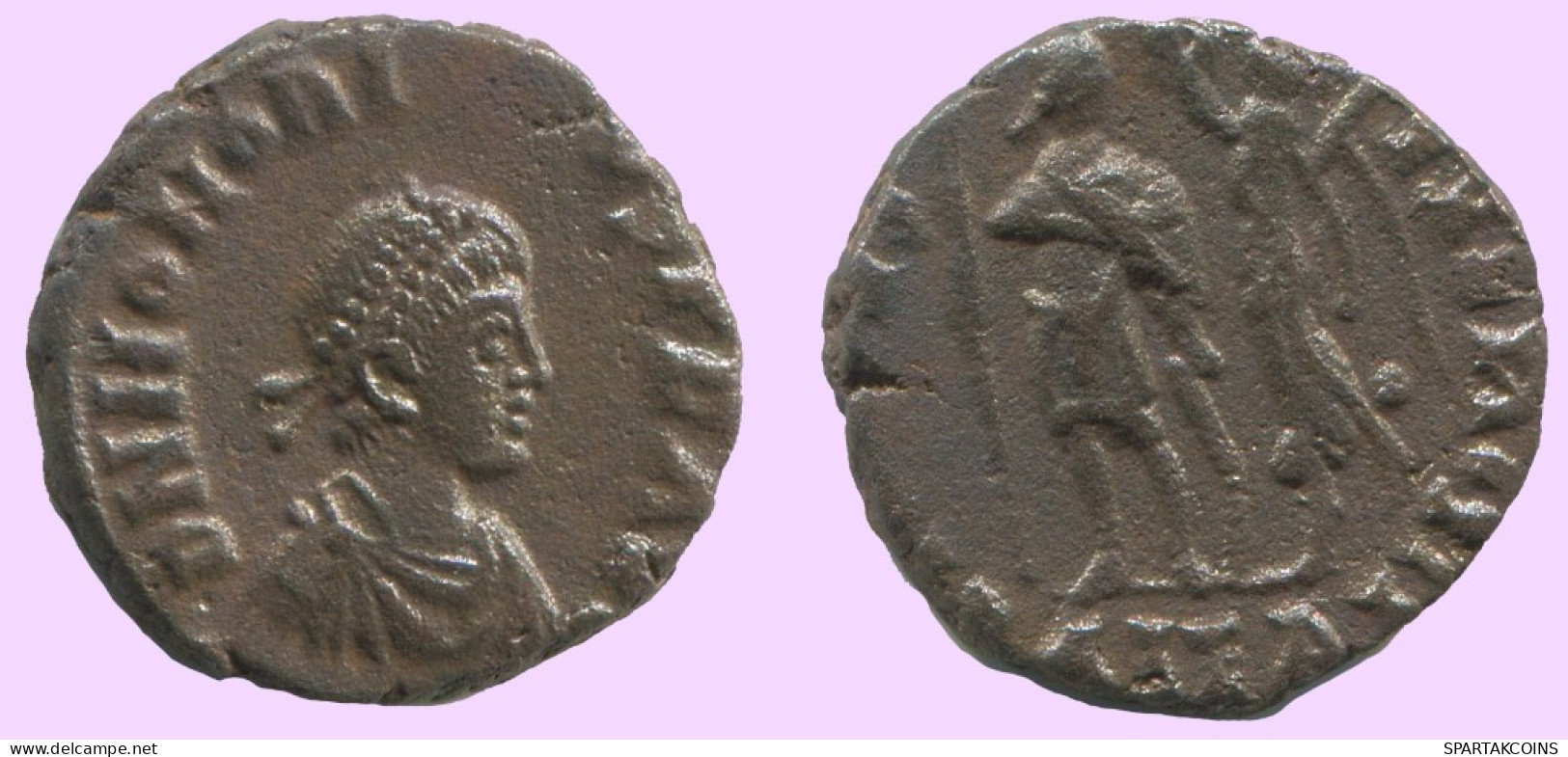 LATE ROMAN EMPIRE Coin Ancient Authentic Roman Coin 3g/15mm #ANT2226.14.U.A - El Bajo Imperio Romano (363 / 476)