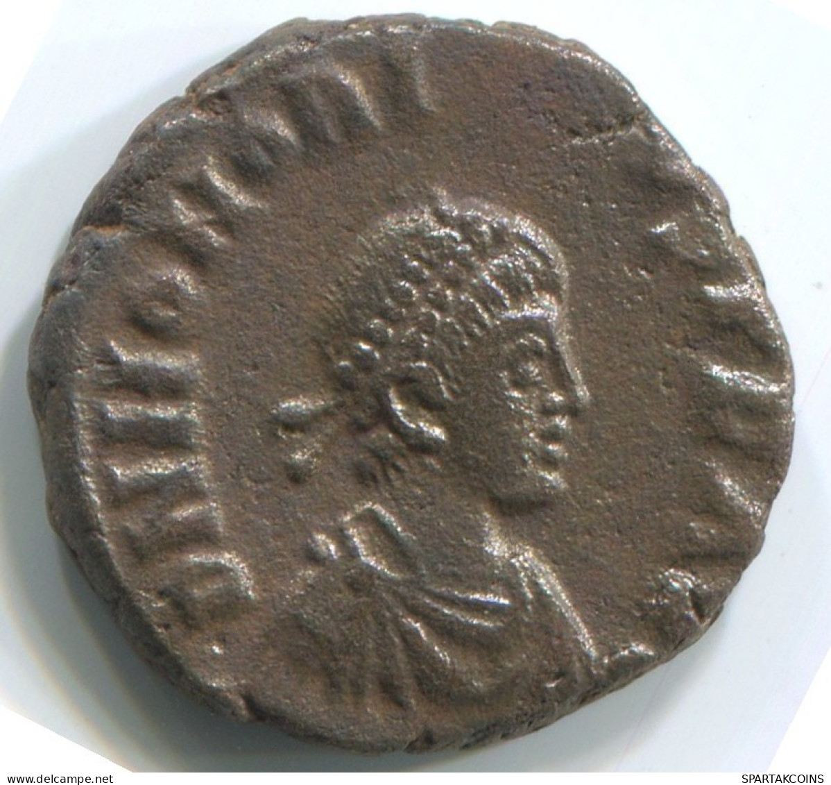 LATE ROMAN EMPIRE Coin Ancient Authentic Roman Coin 3g/15mm #ANT2226.14.U.A - La Fin De L'Empire (363-476)