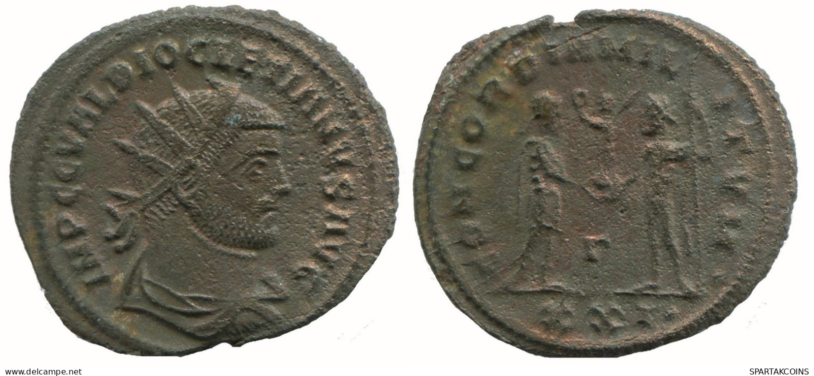 DIOCLETIAN ANTONINIANUS Cizico Γ/xxi AD306 3.5g/23mm #NNN1733.18.F.A - La Tétrarchie (284 à 307)