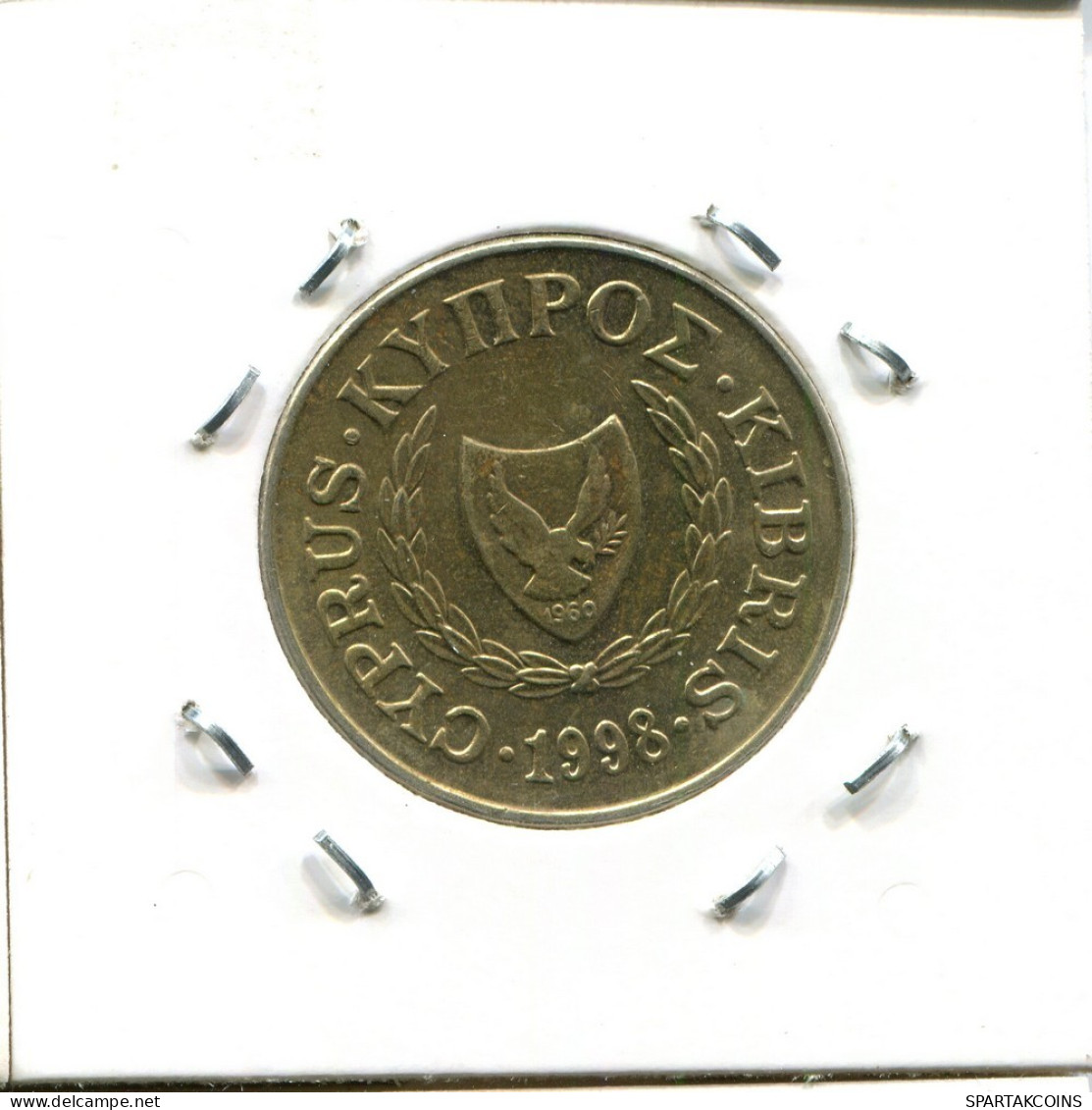 3 MILS 1998 CYPRUS Coin #AS460.U.A - Cipro