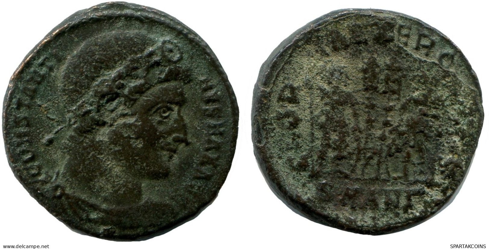 CONSTANTINE I MINTED IN ANTIOCH FROM THE ROYAL ONTARIO MUSEUM #ANC10716.14.F.A - El Impero Christiano (307 / 363)