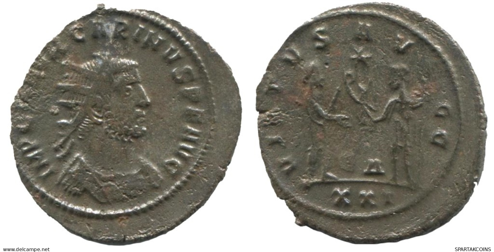 CARINUS ANTONINIANUS Antioch (E ? / XXI) AD 283-4 VIRTUS AVGG #ANT1881.48.F.A - The Tetrarchy (284 AD Tot 307 AD)